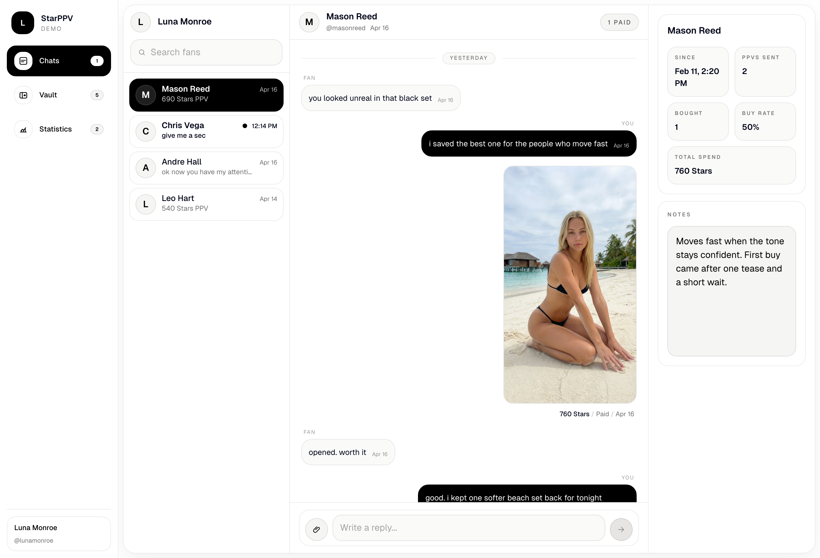 StarPPVBot workspace preview